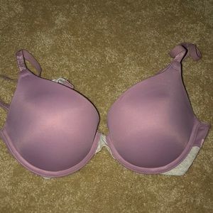 Pink bra